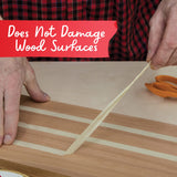 XFasten Double Sided Woodworking Tape 1-inch 180-Feet Total 3-Pack Double Stick Tape for Router Templates for Woodworking Tools; Wood Crafter Double XFasten