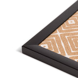 U Brands Fashion Cork Bulletin Board, 20 X 16 Inches, Black Wood Frame U Brands