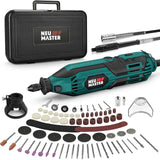 180W Rotary Tool Kit, NEU MASTER Corded Power Rotary Tools with 165 Accessories and 6 Variable Speed, 10000-35000RPM Electric Drill Set for Handmade NEU MASTER