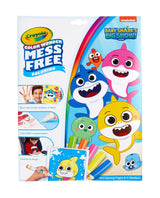 Crayola Baby Shark Color Wonder Pages, Mess Free Coloring For Toddlers, Kids Holiday Gift, Stocking Stuffer, Travel Activities Crayola