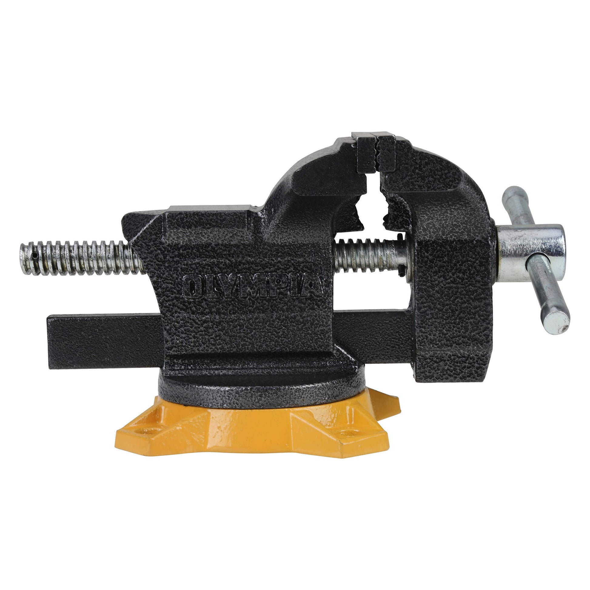 Olympia Tools 38-604 Bench Vise, Workshop Series, 4-Inch, gray - WoodArtSupply