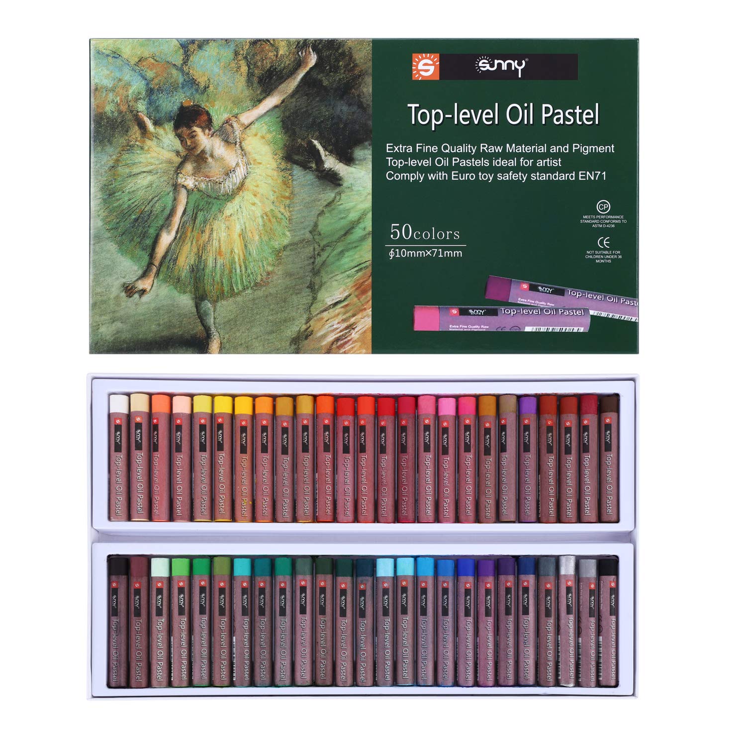  Artecho Neon Oil Pastels Set of 12 Colors (10x70mm), Soft Oil  Pastels for Art Painting, Drawing, Blending, Oil Crayons Pastels Art  Supplies for Artists, Beginners, Students, Teachers : Arts, Crafts