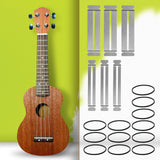 3 Set Guitar Fingerboard Guards Stainless Steel Bass Guitar Fingerboard Guards Luthier Tool Fretboard Protector for Dressing and Polishing Frets Boao