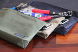 Coreflex 3 Pack Premium Tool Pouch Zipper Bag, 12inch Tool Bag, Multipurpose Storage pouch, Heavy duty Flat Bottom Tool bag with YKK Zipper for COREFLEX