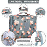 Katech Beginner Yarn for Crocheting and Knitting-Crochet Yarn Kit for Beginners-Includes 382 Yards Cotton Yarn Balls, Hooks, Accessories, Tutorials, Katech