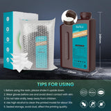SUNLU 3D Printer Resin, Upgraded Standard Plus Fast Curing 3D Resin, 395 to 405nm UV Curing 3D Printing Liquid Photopolymer Resin, Higher Precision, SUNLU