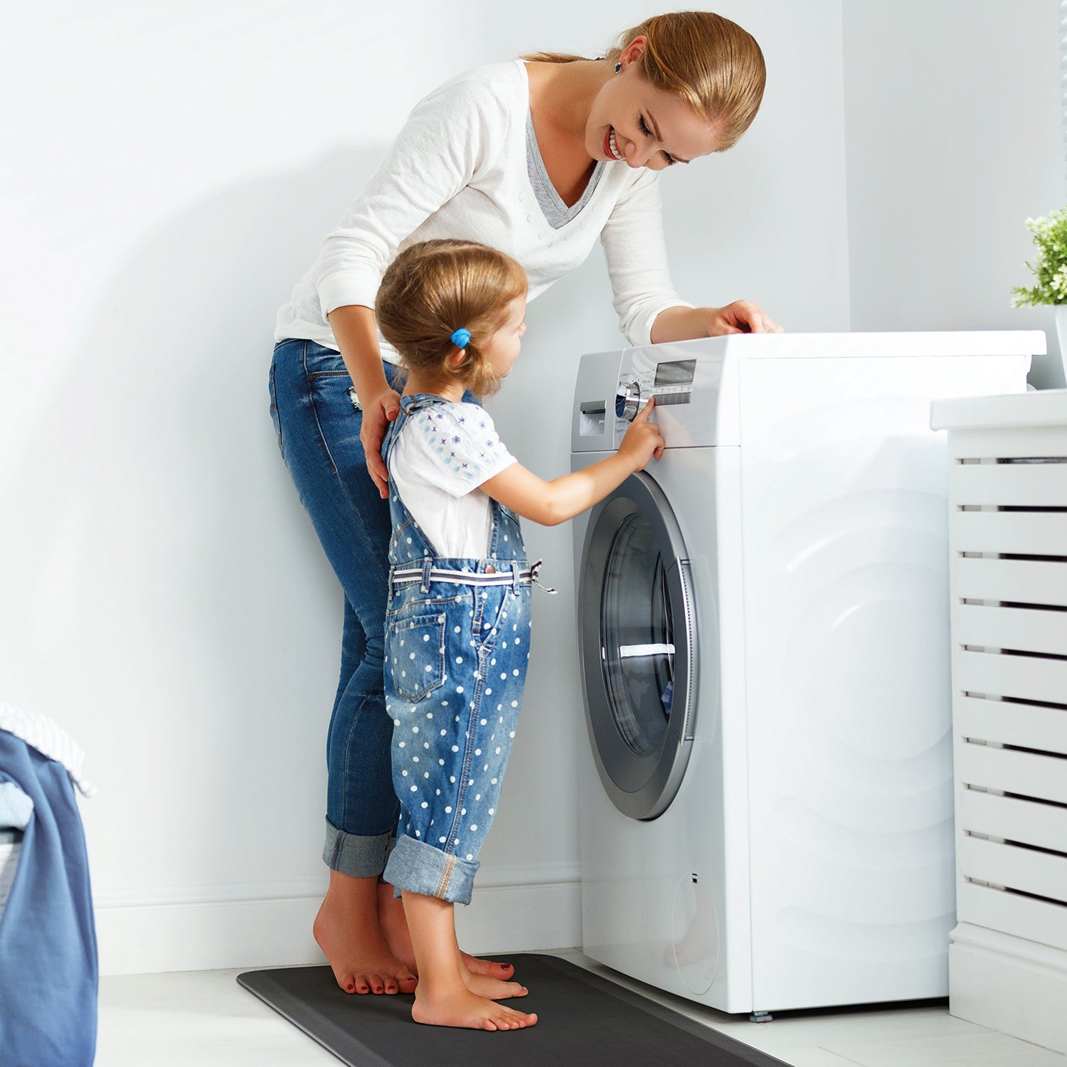 ComfiLife Anti Fatigue Floor Mat – 3/4 Inch Thick Perfect Kitchen Mat, Standing Desk Mat – Comfort at Home, Office, Garage – Durable – Stain ComfiLife