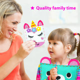 KRAFUN My First Sewing Kit for Beginner Kids Arts & Crafts, 6 Easy DIY Projects of Stuffed Animal Dolls and Plush Pillow Craft, Instructions & Felt, KRAFUN