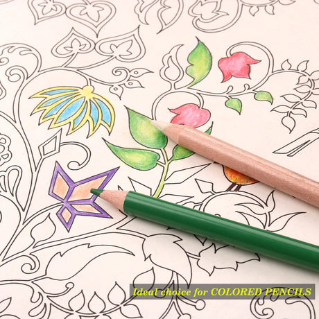 KALOUR Colorless Blender and Burnisher Pencils Set,Non-pigmented, Wax Based Pencil,perfect for Blending Softening Edges,ideal for Colored Pencils,Art KALOUR