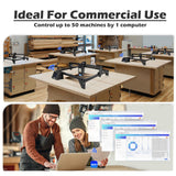 Official LONGER RAY5 Laser Engraver, 20W Laser Engraving Machine with 3.5 inch Touch Screen, 120W DIY Laser Cutter for Custom Design, Laser Engraver Longer