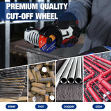 WORKPRO 20-Pack Cut-Off Wheels, 3 X 3/8-inch Metal&Stainless Steel Cutting Wheel, Thin Metal Cutting Disc for Angle Grinder WORKPRO