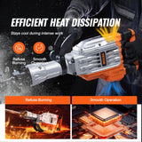 VEVOR Demolition Jack Hammer, MAX 3500W Jack Hammer Concrete Breaker, 1900 BPM Heavy Duty Electric Jack Hammer, 2pcs Chisel with Gloves & 360°C VEVOR