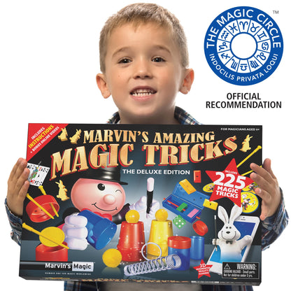 Marvin's Magic - 225 Amazing Magic Tricks for Children - Magic Kit - Kids Magic Set - Magic Kit for Kids Including Mystical Magic Cards, Magic