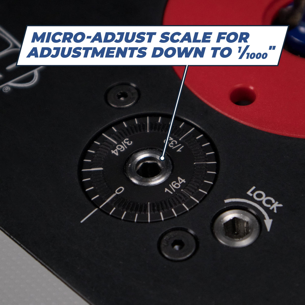 Kreg PRS5000 Precision Router Lift - Router Table Lift System - Durable Router Plate Insert - Router Table Plate Insert - For Quick, Accurate, KREG