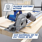 Kreg ACS-SAW Adaptive Cutting System Plunge Saw - Plunge Circular Saw - Cuts Solid Wood & Plywood - Adjustable Track Saw - Carpentry Tools & KREG