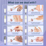 Eletorot Electric Nail File Set, 8 in 1 Professional Manicure and Pedicure Kit, Cordless Pedicure Tools for feet, 5 Speeds Electric Nail Drill Eletorot