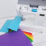 Threadart Premium Felt Sheets - 10 Sheets - 12" x 12" - Teal | Soft Wool-Like Feel | 1.2mm Thick Fabric for DIY Crafts, Sewing, Crafting Projects | Threadart