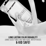 U.S. Art Supply Artists Acrylic Color Paint, Titanium White, 2 Extra-Large 120ml Tubes - Professional Grade, Excellent Tinting Strength, Mixable - US Art Supply