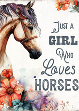 FOXKISS Horse Diamond Art Painting Kits for Adults - Full Drill Diamond Dots Paintings for Beginners, Round 5D Paint with Diamonds Pictures Gem Art FOXKISS