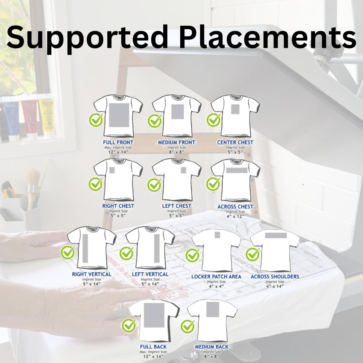 Heat Press Safe Tshirt Pressing Guide for Vinyl Alignment and Accurate Placement Shirt Neck and Chest. an All-in-one t Shirt Ruler Guide for Heat CLPA