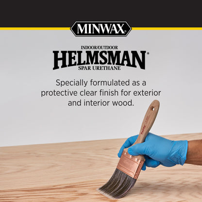 Minwax Helmsman Water Based Spar Urethane, Quart, Gloss - WoodArtSupply