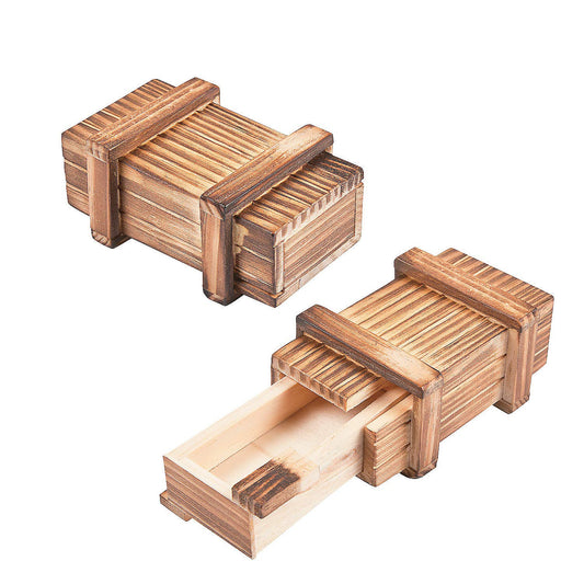 Fun Express DIY Unfinished Wood Puzzle Box - Toys - 1 Piece - WoodArtSupply