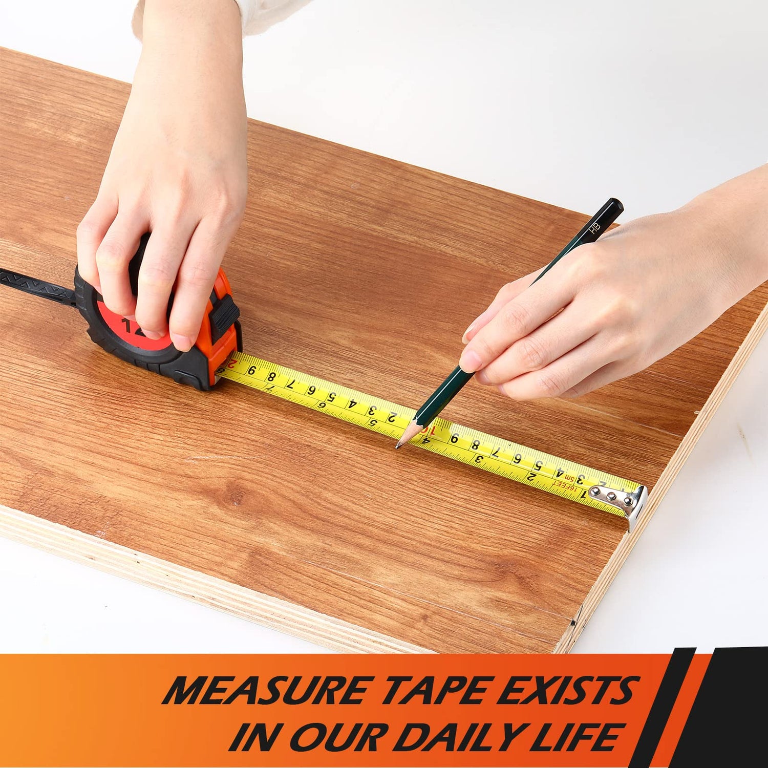20 Pieces Tape Measure 12 Feet Measuring Tape Easy Read Measurement Tape Retractable Tape Measurer with Fractions 1/8 Measurement Yunsailing