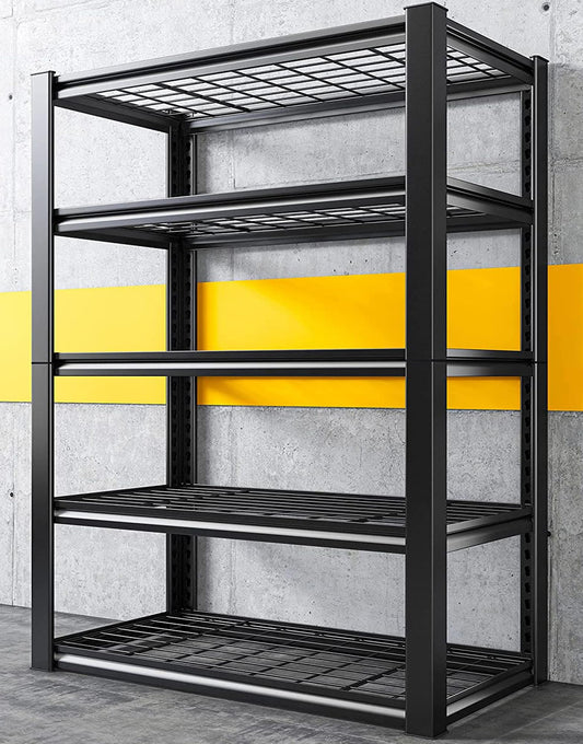 REIBII Garage Shelving Heavy Duty Storage Shelves Holds 2000LBS, Adjustable Metal Shelving Garage Storage Shelves Garage Shelf Industrial Shelving - WoodArtSupply