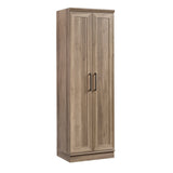 Sauder HomePlus Storage Pantry cabinets, L: 23.31" 17.01" W x H: 70.91", Salt Oak finish Sauder
