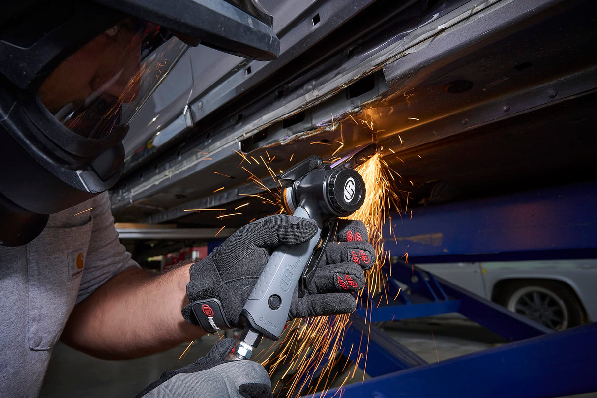 Ingersoll Rand 360-313 - Air Belt Sander, 3/8x13", 20,000 RPM, 4700 SFPM, 0.6 HP, Chrome Ingersoll Rand