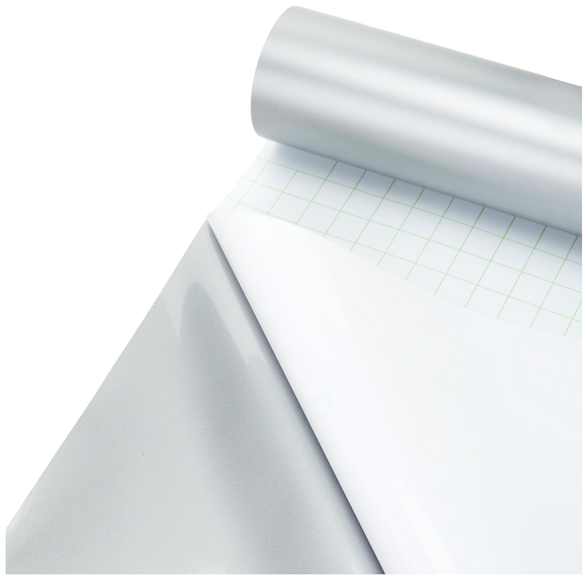 Cricut Permanent Vinyl | Silver | 1.2 m (4 ft) | Self Adhesive Vinyl Roll | for use with All Cricut Cutting Machines - WoodArtSupply