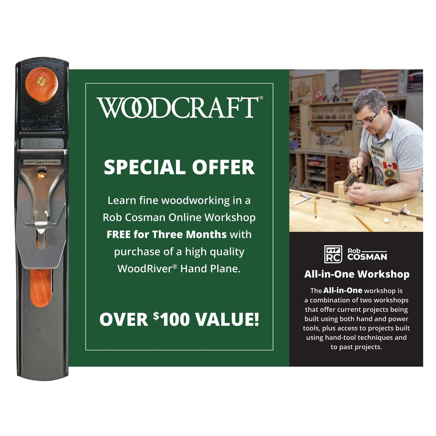 WoodRiver Ultimate Block Plane Kit