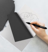 MyArtscape Graphite Transfer Paper Bundle - Wax Free - Erasable - Smudge-Free - Ideal for Drawing, Tracing and Watercolor Transfer - Premium Arts and MyArtscape