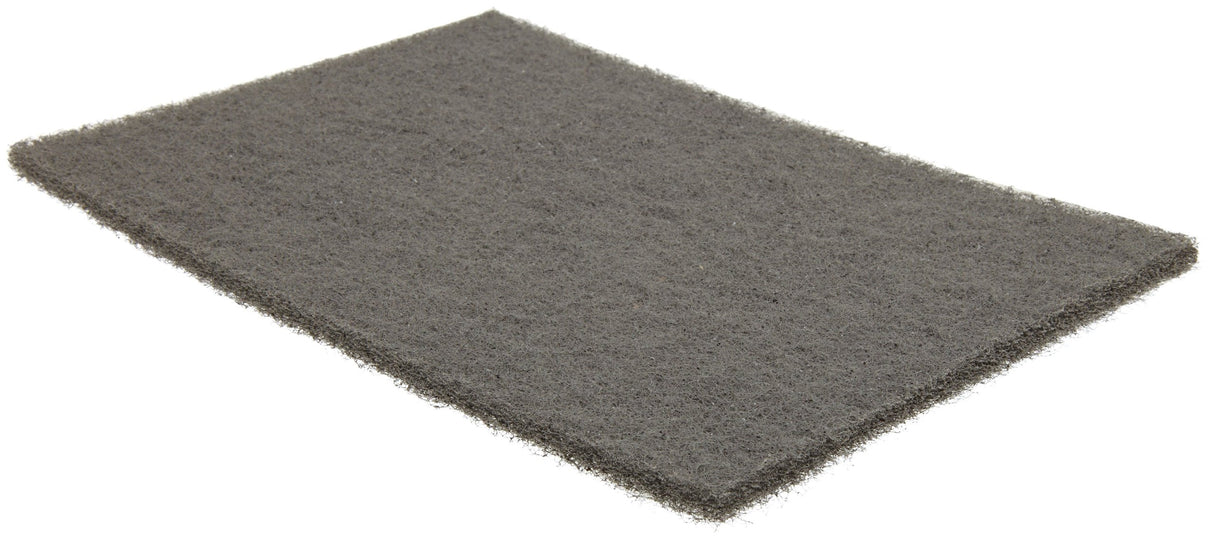 Norton Bear-Tex Clean and Finish Non-Woven Abrasive Hand Pad, Good Performance, Gray Color, Silicon Carbide, Grit Ultra Fine (Pack of 60) Norton