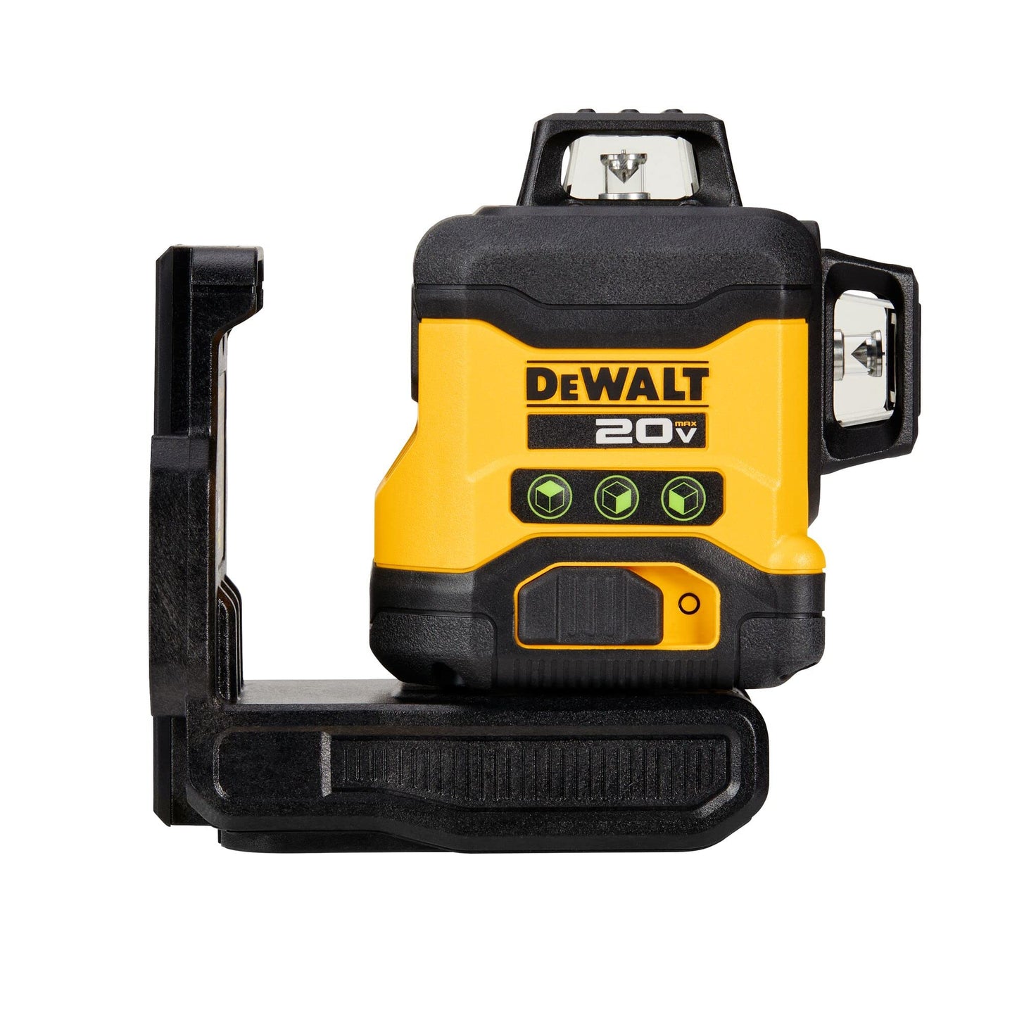 DEWALT 20V MAX Laser Level, Cross Line Laser, 3X360, Green, Bare Tool Only (DCLE34031B),Black - WoodArtSupply