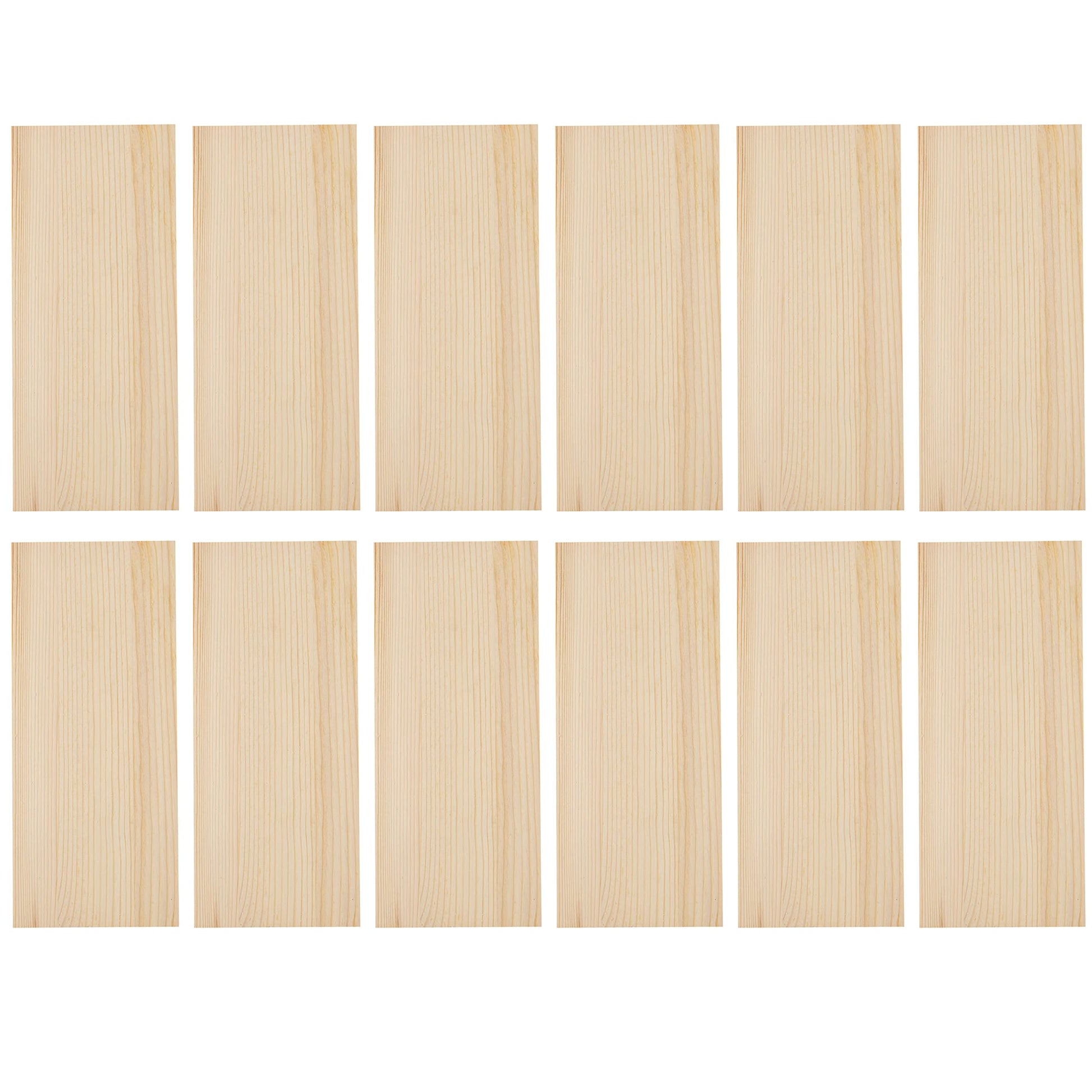 12 Pack: 12”; Pine Craft Wood by Make Market®