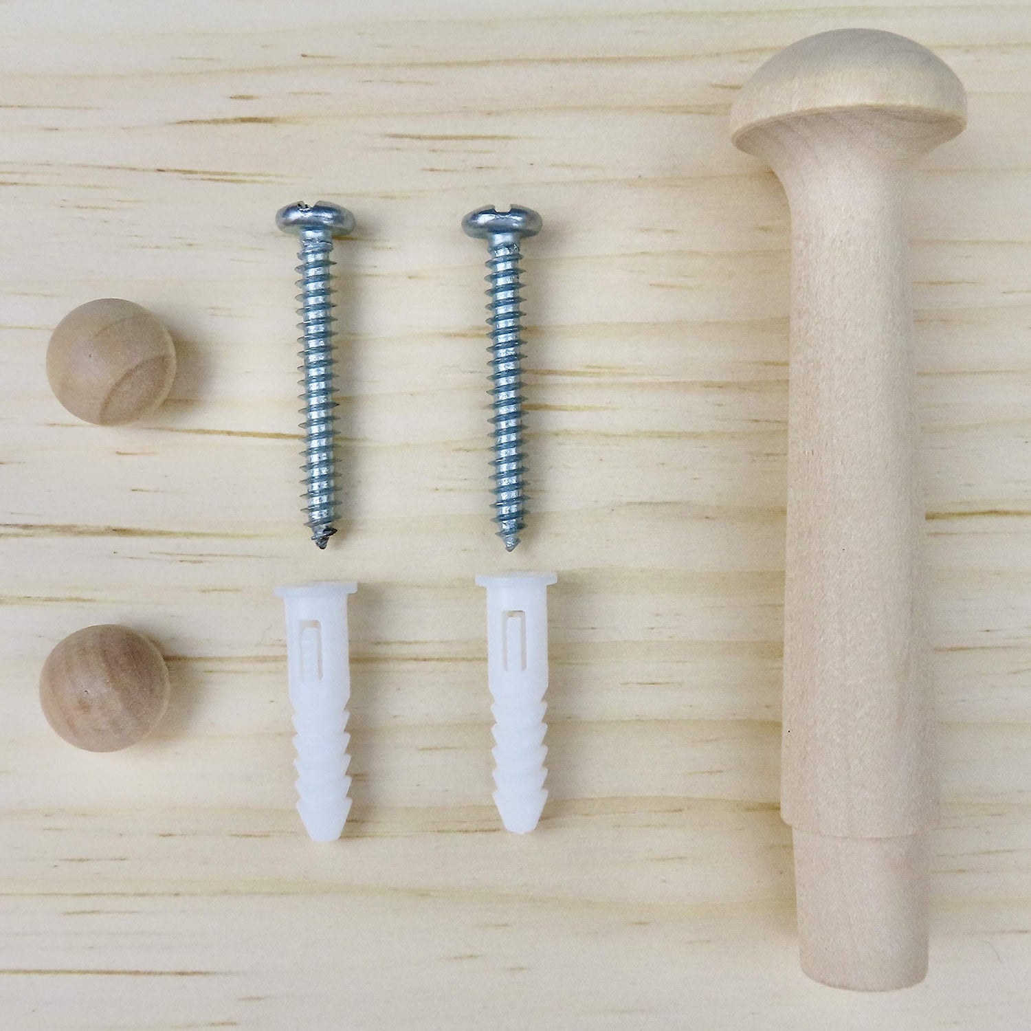 36" Shaker Peg Rack Unfinished Generic