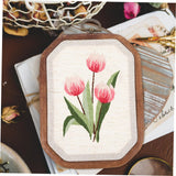 STOBOK 1 Set Cross Stitch Kit Embroidery Threads Embroidery Kit Unfinished Embroidery Crafts Embroidery Floss Kit Plant Cross Stitch DIY Patterns STOBOK