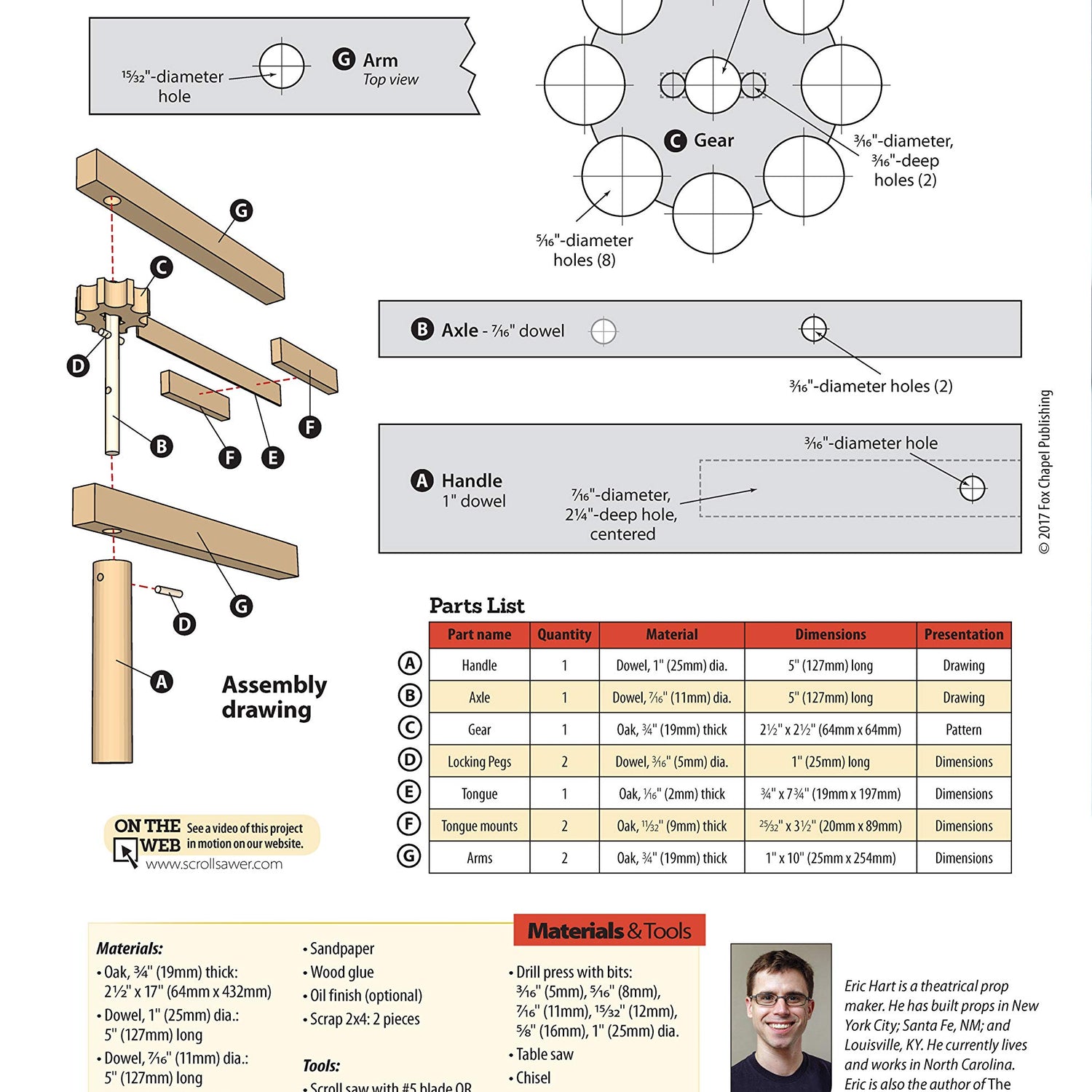 Big Book of Gizmos & Gadgets: Expert Advice and 15 All-Time Favorite Projects and Patterns (Fox Chapel Publishing) Step-by-Step Wooden Mechanical Fox Chapel Publishing