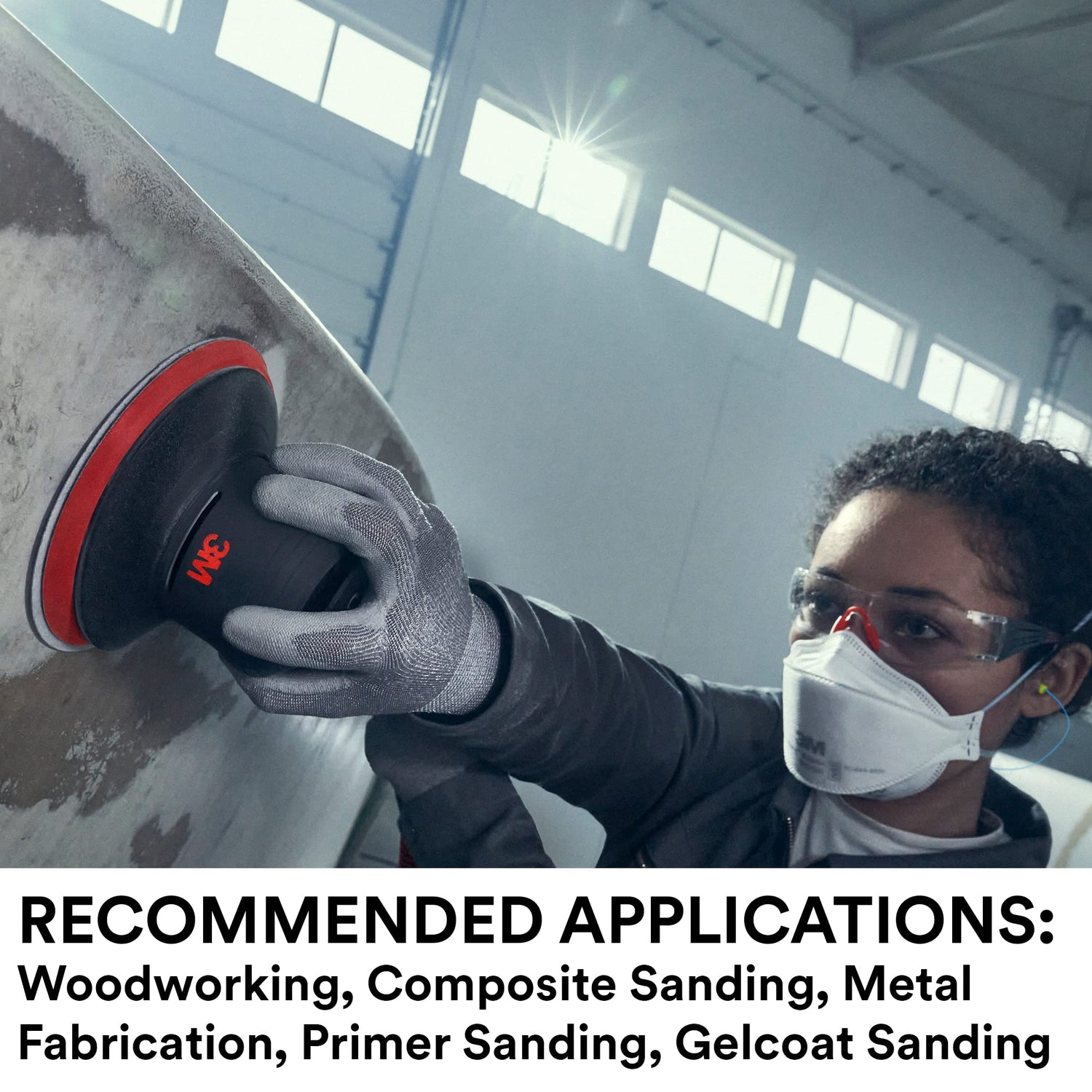 3M Xtract Cubitron II Net Disc 710W, 120+, 5 in, Die 500X, Pack of 50 Hook and Loop Sanding Discs, Virtually Dust-Free, Premium Option for Metal, Xtract