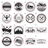 Custom Logo Brass Branding Iron with Wood Handle for Leather, Wood, and Baking - OLYCRAFT OLYCRAFT