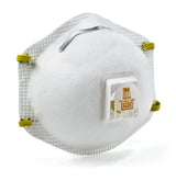 3M Particulate Respirator 8511, Pack of 10, N95, Cool Flow Exhalation Valve, Disposable, Braided Comfort Strap, M Noseclip 3M