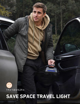 AstroAI Tire Inflator Portable Air Compressor Air Pump for Tires - Car Accessories, 12V DC Auto Pump with Digital Pressure Gauge, 100PSI with AstroAI