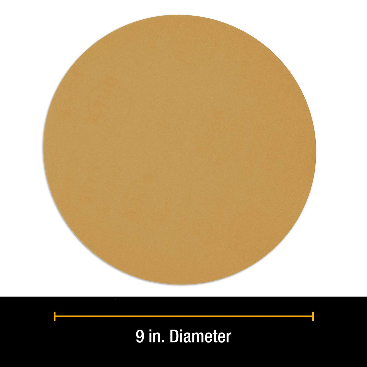 Dura-Gold Premium 9" Drywall Sanding Discs - 120 Grit (Box of 10) - High-Performance Sandpaper Discs with Hook & Loop Backing, Fast Cutting Aluminum Dura-Gold