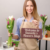 Personalized Wood Sign for Wall Home Room Kitchen Farmhouse - Custom Welcome Family Sign Christmas Ugly Sweater Co