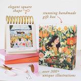 Desk Companions – Versatile Tip Marker Pens and Motivational Perpetual Desk Calendar Primrosia