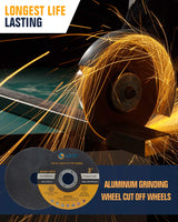 S SATC Grinder Wheel 25 PCS Cut Off Wheels 3 Inch Cut Off Wheel 3"x1/16"x3/8" Fits Any Angle Grinder Air Tool S SATC