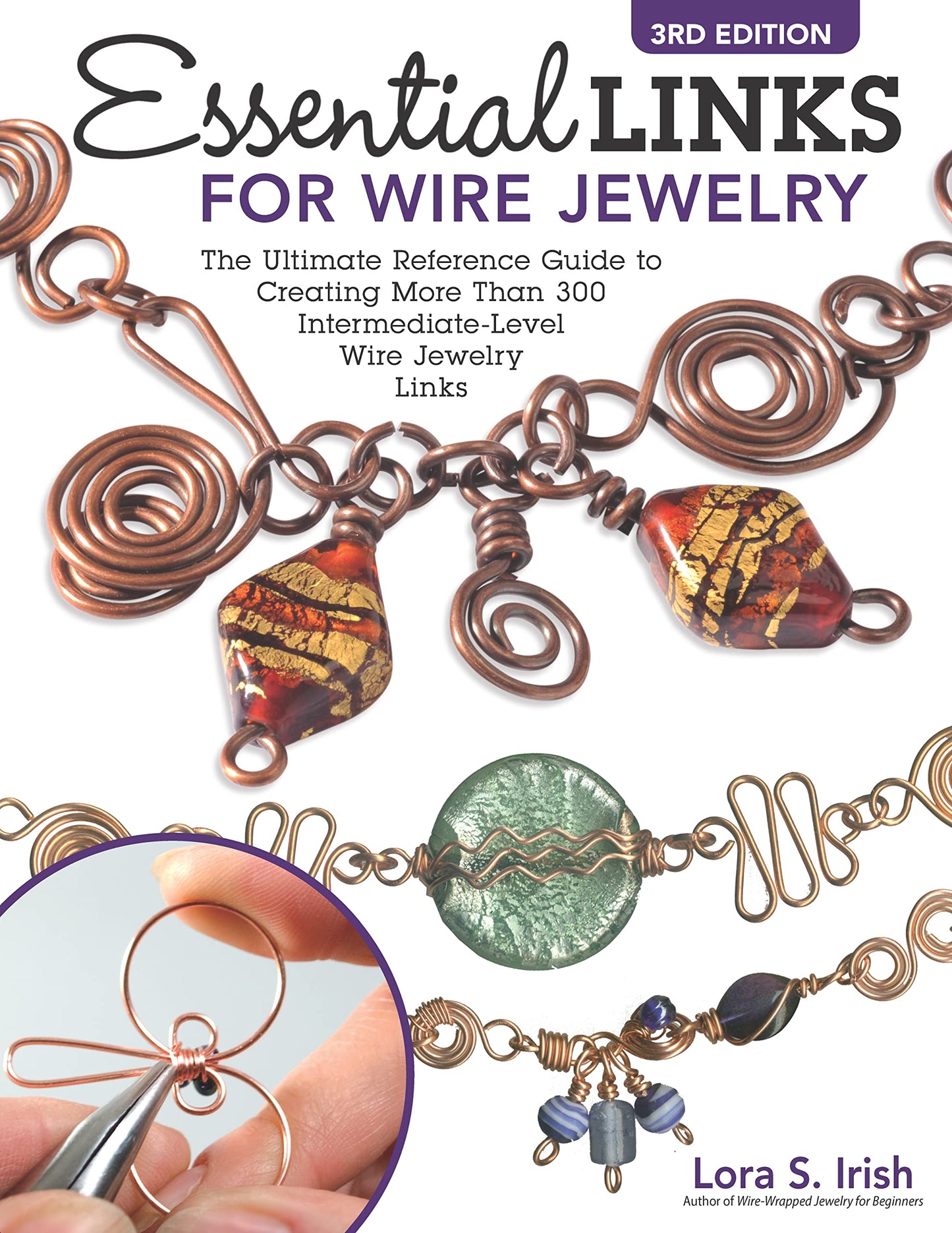 Essential Links for Wire Jewelry, 3rd Edition: The Ultimate Reference Guide to Creating More Than 300 Intermediate-Level Wire Jewelry Links (Fox - WoodArtSupply