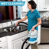 Shop-Vac 1.5 Gallon 2.0 Peak HP All Around EZ Wet/Dry Vacuum, Portable Compact Shop Vacuum, 3 in 1 Function with Wall Bracket & Multifunctional Shop-Vac