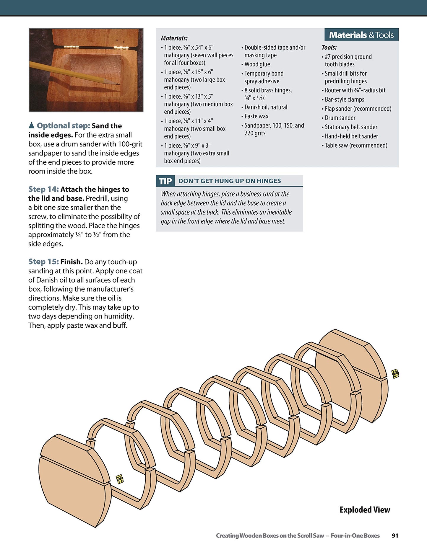 Creating Wooden Boxes on the Scroll Saw: Patterns and Instructions for Jewelry, Music, and Other Keepsake Boxes (Fox Chapel Publishing) 25 Fun - WoodArtSupply